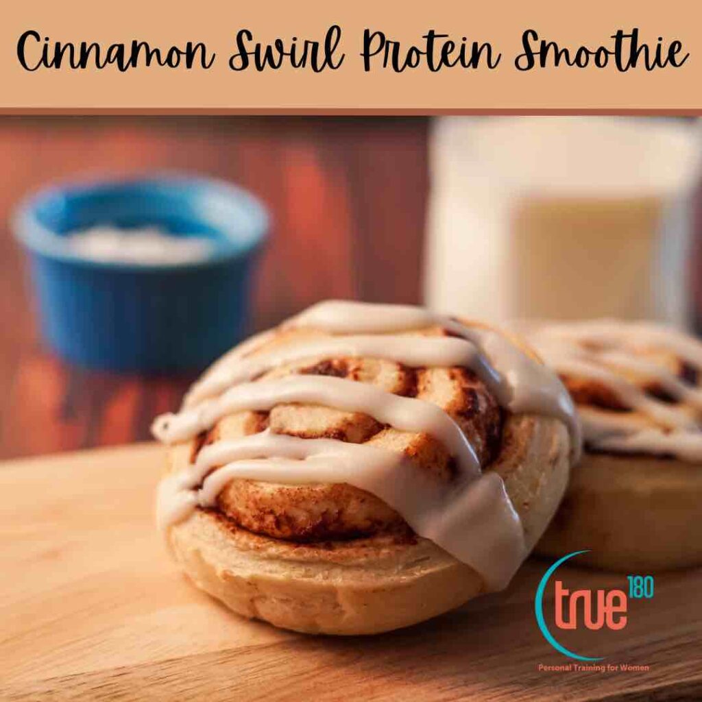 Cinnamon Swirl Protein Smoothie