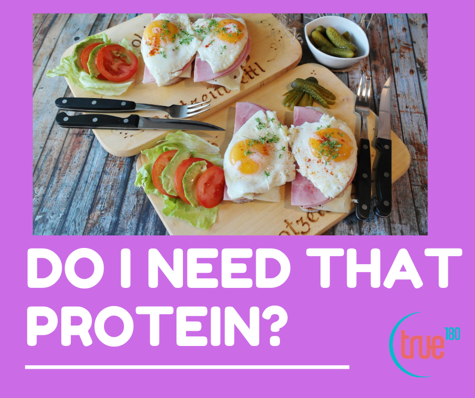 True 180 Personal Training | Do I need that Protein?