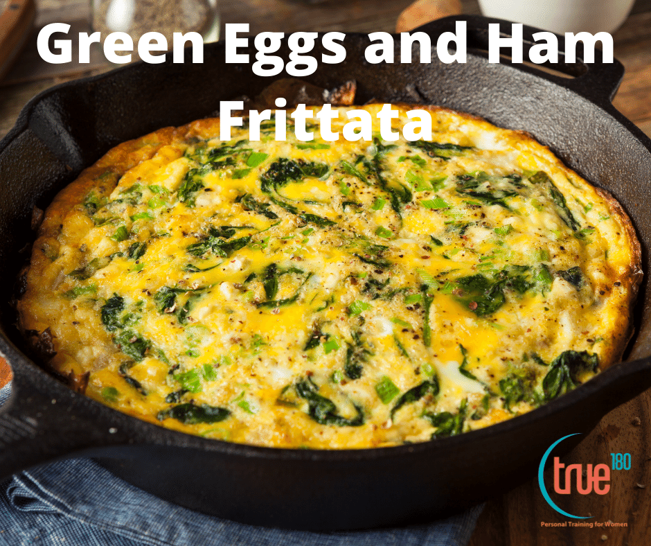 Green Eggs & Ham Frittata