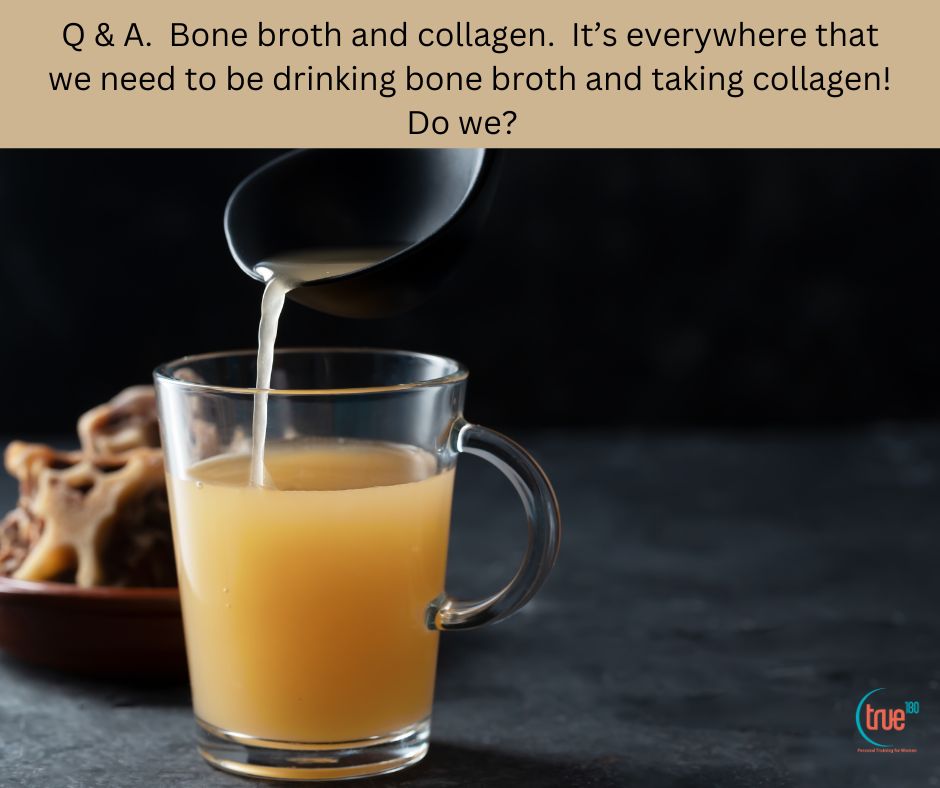 Bone broth and collagen